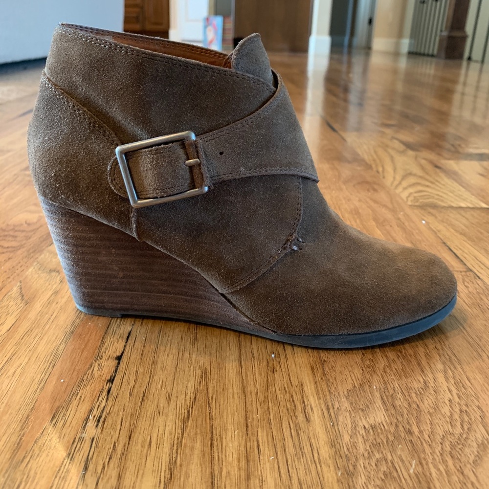 Lucky Brand Brown Booties